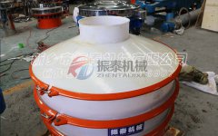 醋酸過濾塑料振動(dòng)篩安徽池州發(fā)貨，請(qǐng)張經(jīng)理注意查收！